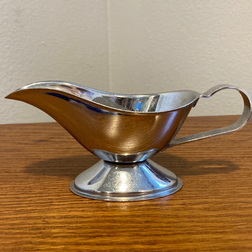 18/10  Stainless Steel  Gravy/Sauce  Pitcher-Set of 4  Banquet Barbeque Wedding